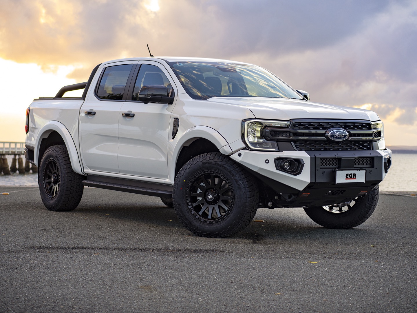 Ford Ranger fitted with EGR bull bar and 4x4 accessories